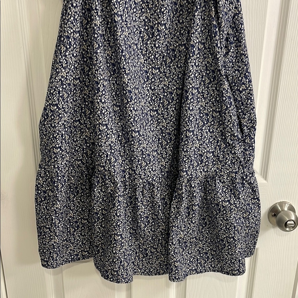 Old Navy Blue Floral Dress - Picture 4 of 6